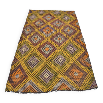 Tapis Oushak Kilim vintage
