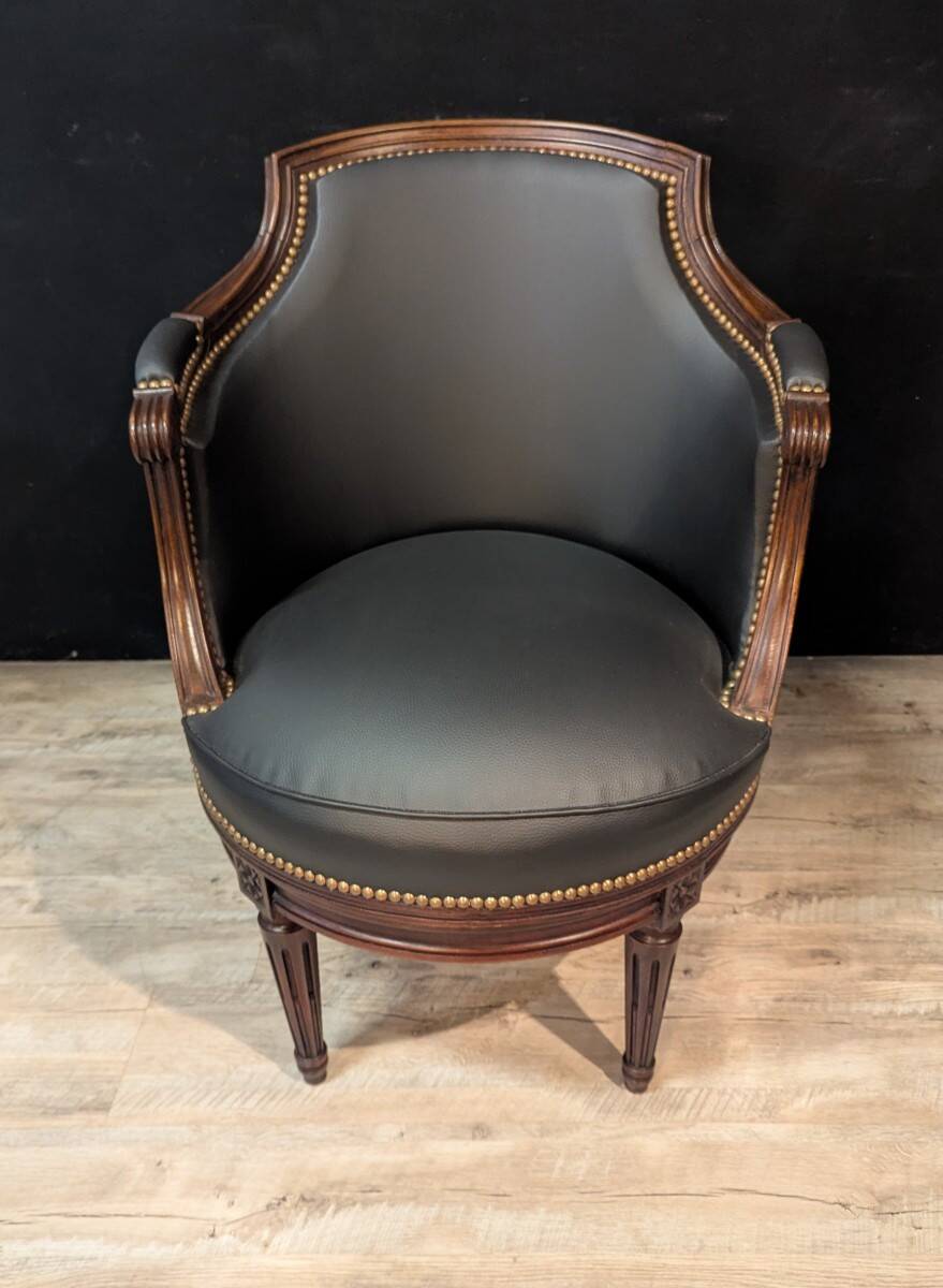 Louis XVI swivel armchair