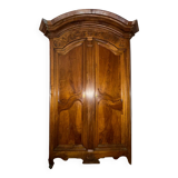 Armoire ancienne 2 portes en bois massif