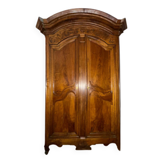 Armoire ancienne 2 portes en bois massif