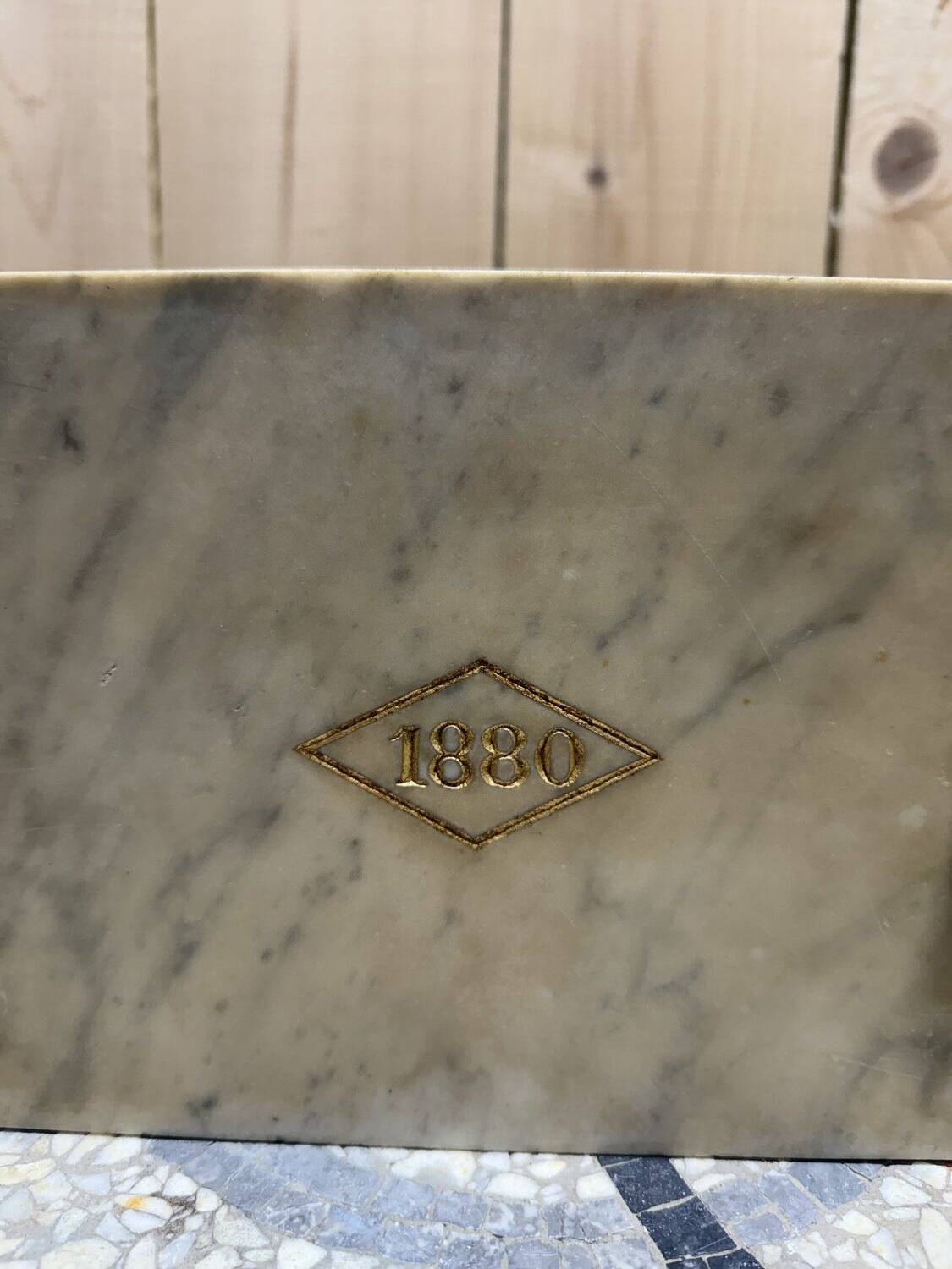 Napoleon III Marble Jewelry Box