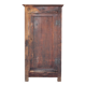 Antique wooden cabinet with 1 door, storage unit, bonnetière, kitchen furniture.