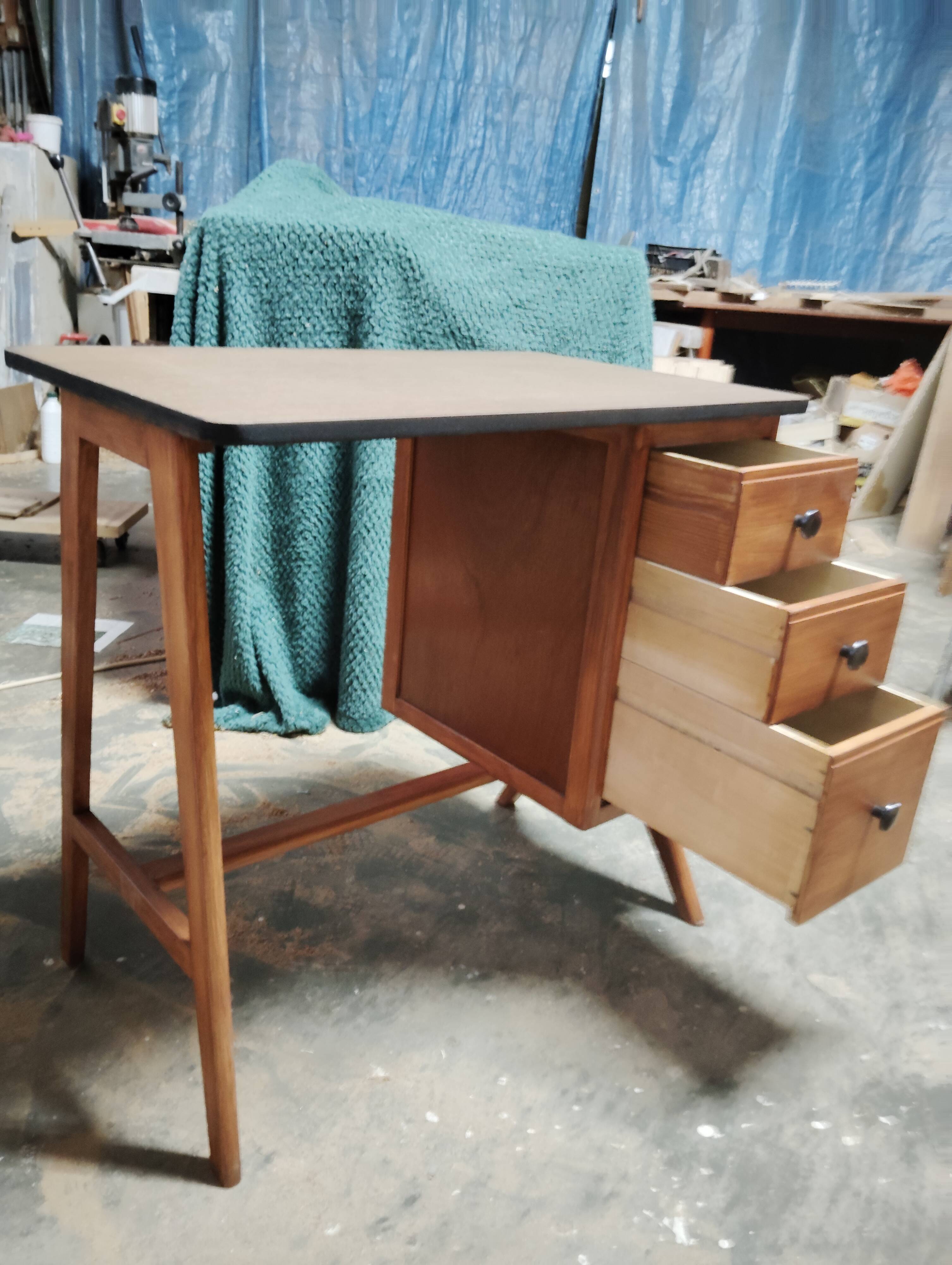 50s Scandinavian-inspired children's desk