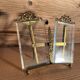 Double photo frame louis XV beveled glass