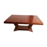 Art Deco dining table in Rio rosewood