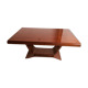 Art Deco dining table in Rio rosewood