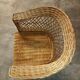 Fauteuil en rotin vintage