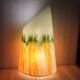 Asymmetrical vintage lamp, space age, Zwiesel, 1960-70.