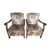 Pair of armchairs toads ep art deco 1930/40