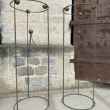 Pair of garden columns design