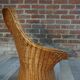 Children's wicker basket chair for Rohe 60s design Wim Den Boon