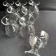 8 Wine glasses – Daum Nancy France