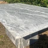 Vintage 70s marble coffee table