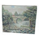 Oil on canvas, signed Francis Maurel, Provençal painter, 1941