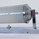 Large Bauhaus Wall Sconce in Chrome and Opaline Glass, 1930s – Czechoslovakia, Marked