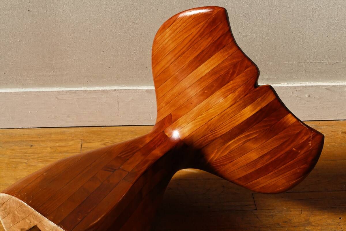 Tabouret queue de baleine, design Polyte Solet, La Sterne