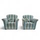 2 x club chair 1980s