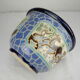Old pot flowers cache pot mosaic mosaic vintage mosaic flowerpot