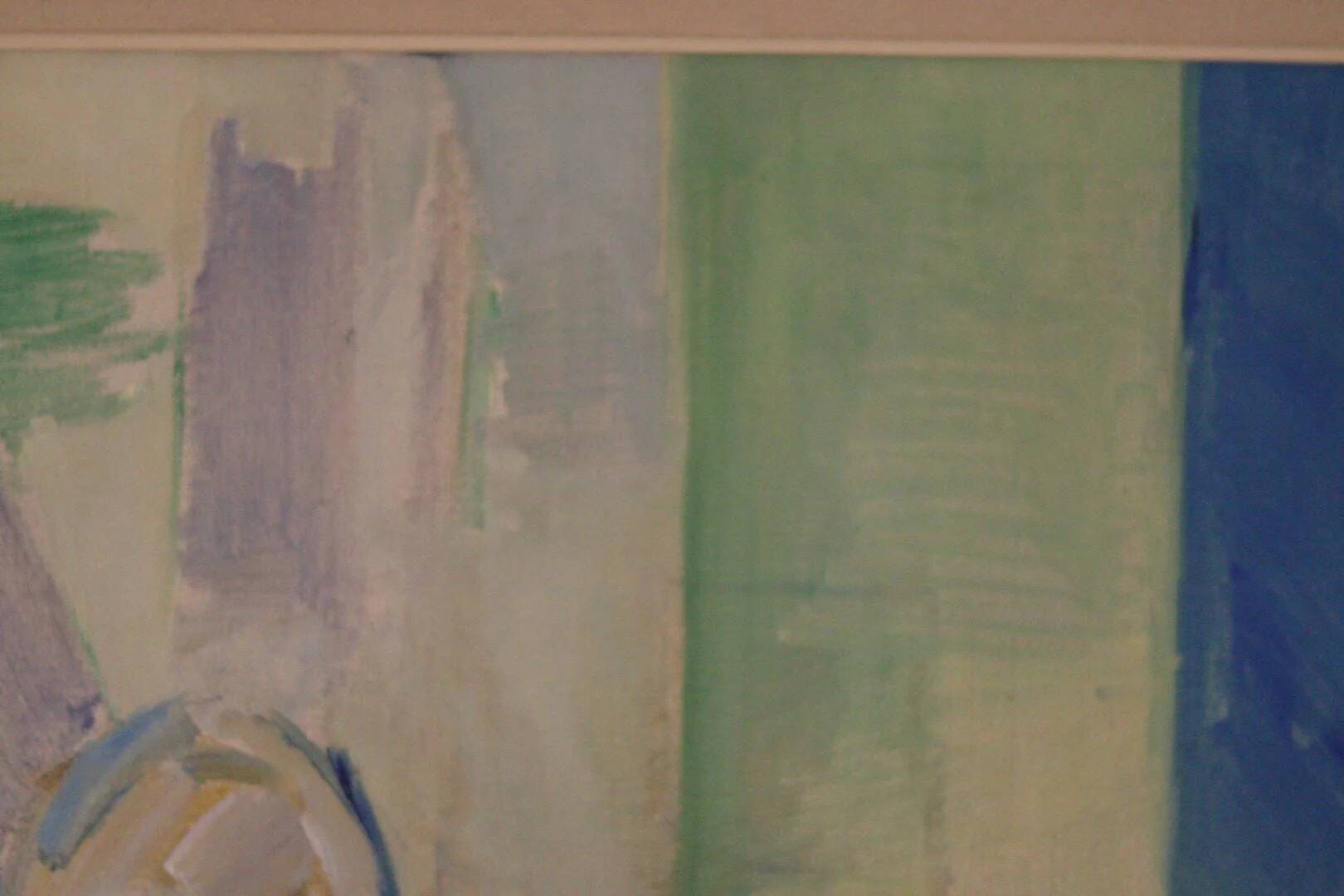 Original Swedish Oil on Canvas – “Still Life in Blue and Green”