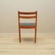 Set of six teak chairs, Danish design, 1970s, designer: Poul M. Volther