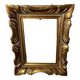 Cadre en bois sculpté