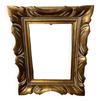 Carved wooden frame