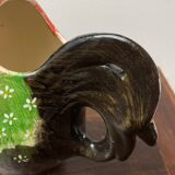 Ceramic rooster pitcher