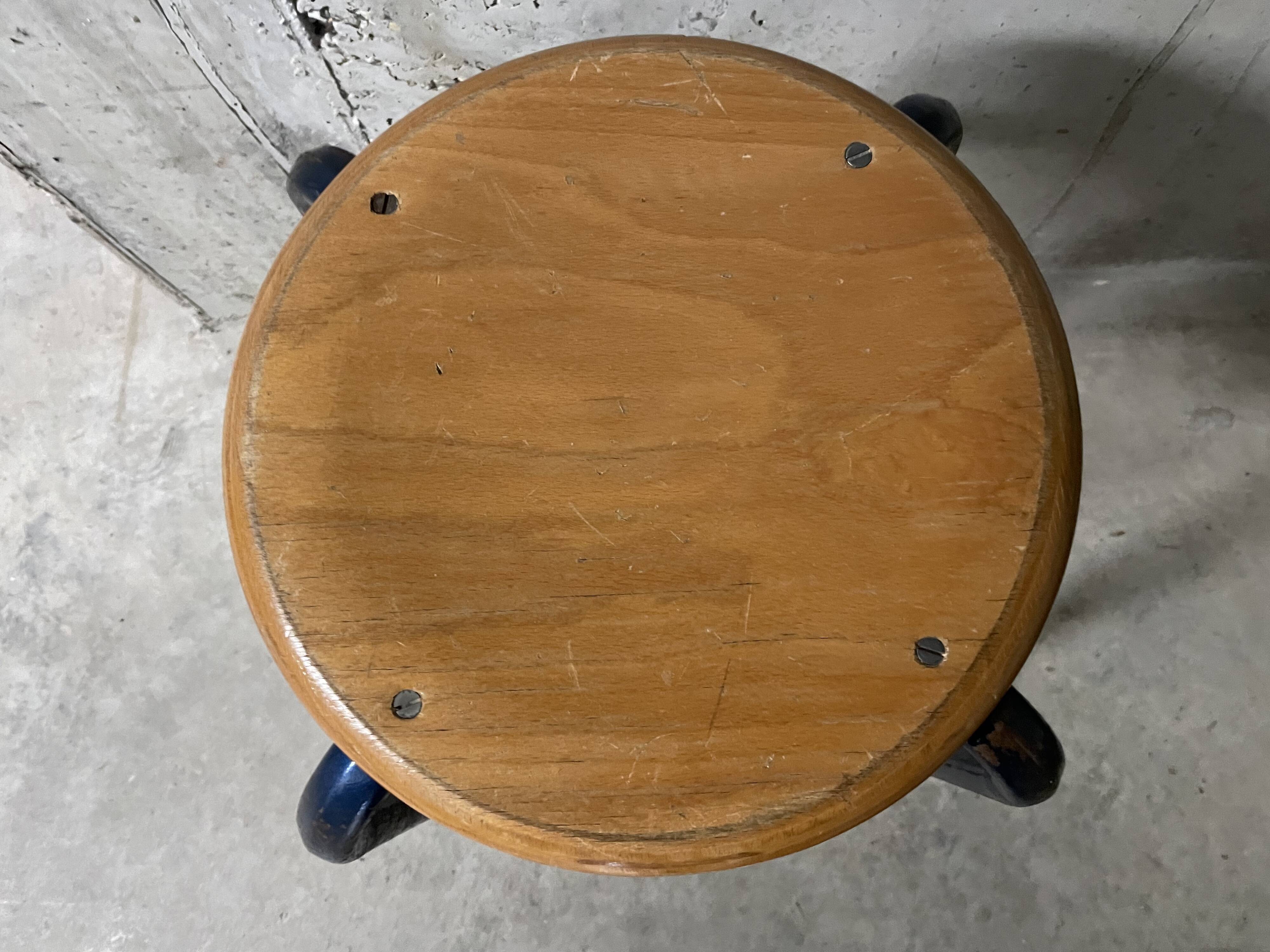 1960s industrial stool