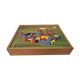 Construction game Holz-Baukasten, 1960