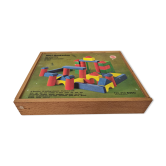 Jeu de construction Holz-Baukasten, 1960