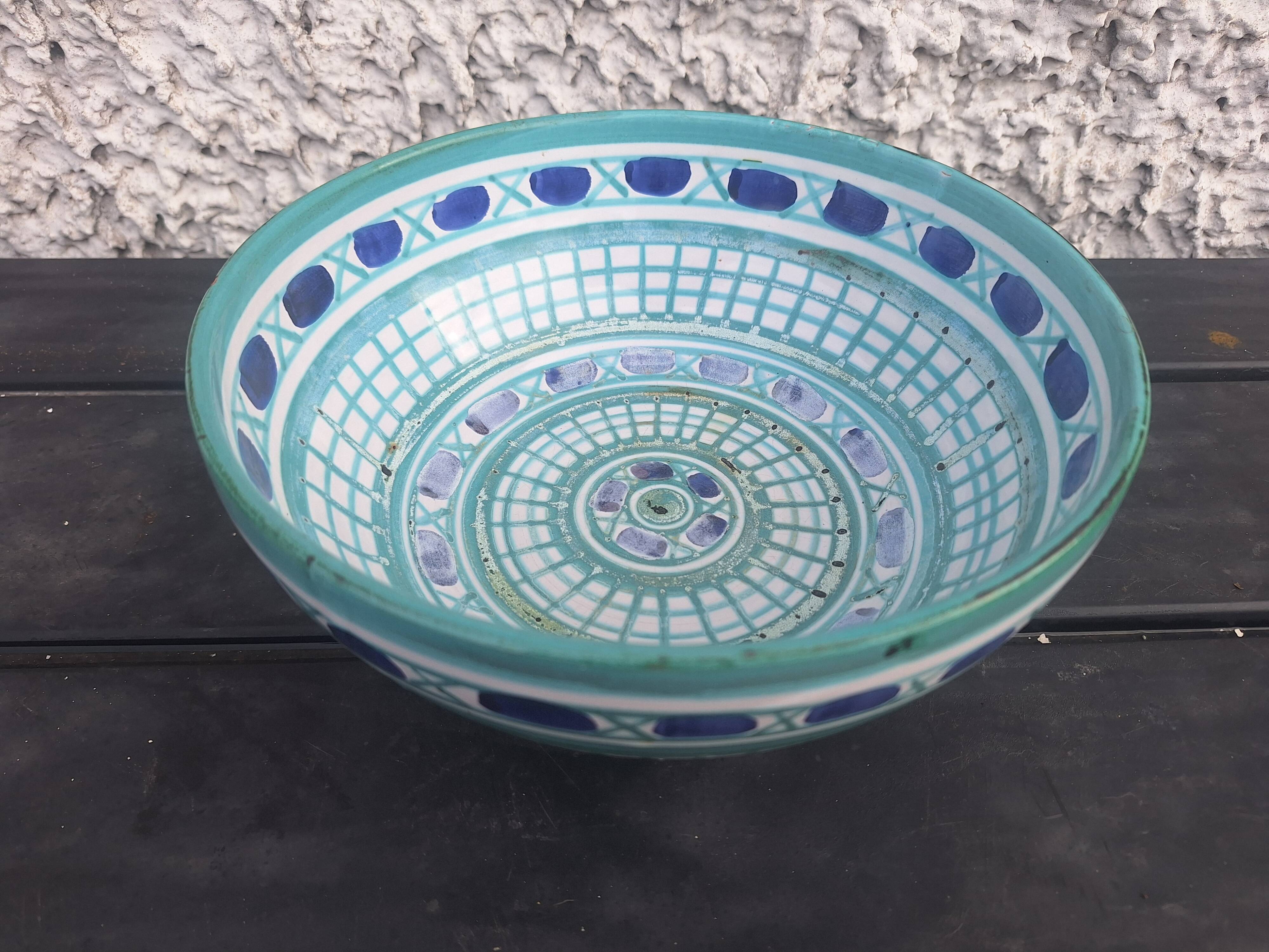 Vallauris Salad Bowl Robert Picault Vintage