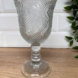 Moulded glass calice