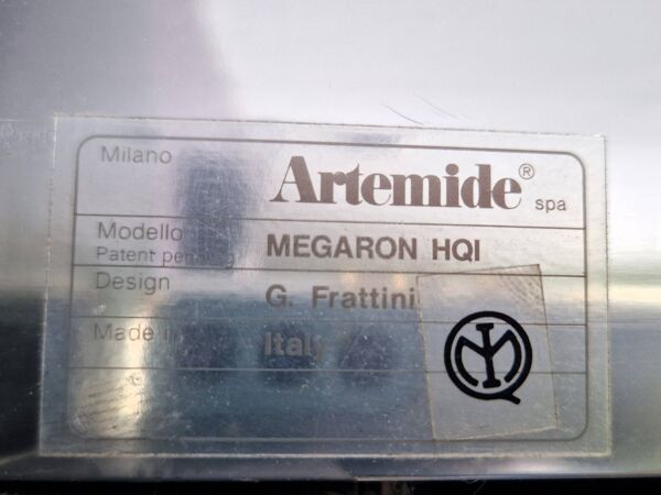 Lampadaire Megaron première édition de Gianfranco Frattini pour Artemide, Italie 1979