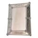 Venetian Transparent Hand-Carved Glass Wall Mirror