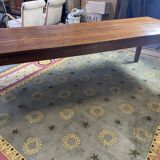 Solid oak farmhouse table restored 19th century