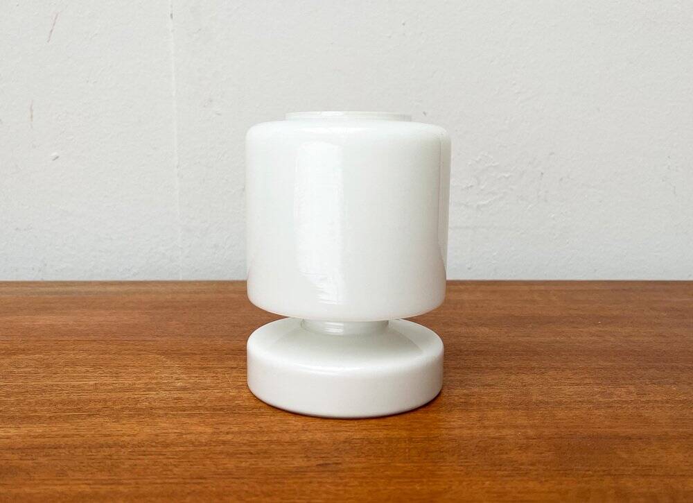 Mid-century minimalist glass table lamp, 1960s