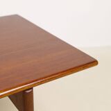 Hans Wegner AT-15 Solid Teak and Oak Coffee Table for Andreas Tuck
