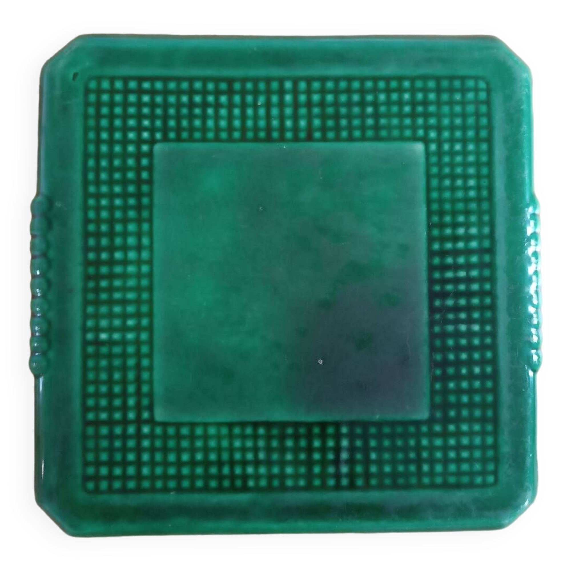 Dessous de plat en faïence vintage