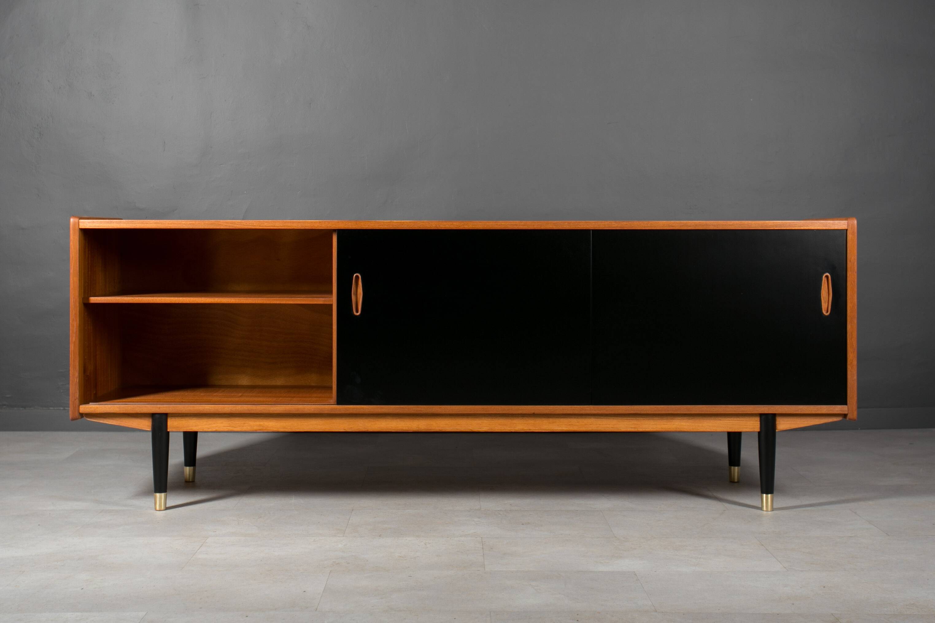Teak sideboard by Nils Jonsson for PS Heggen, Scandinavian modern, 1960s