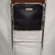 Chaise pliante Souvignet vintage