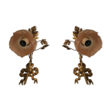 2 art deco wall wall light