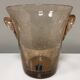 Champagne bucket in bubble blown glass, Verrerie de Riom