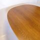 Conference table - Model Superellipse - oak surface with aluminum edge - Bruno Mathsson and Piet Hein