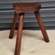 Tabouret de ferme vintage