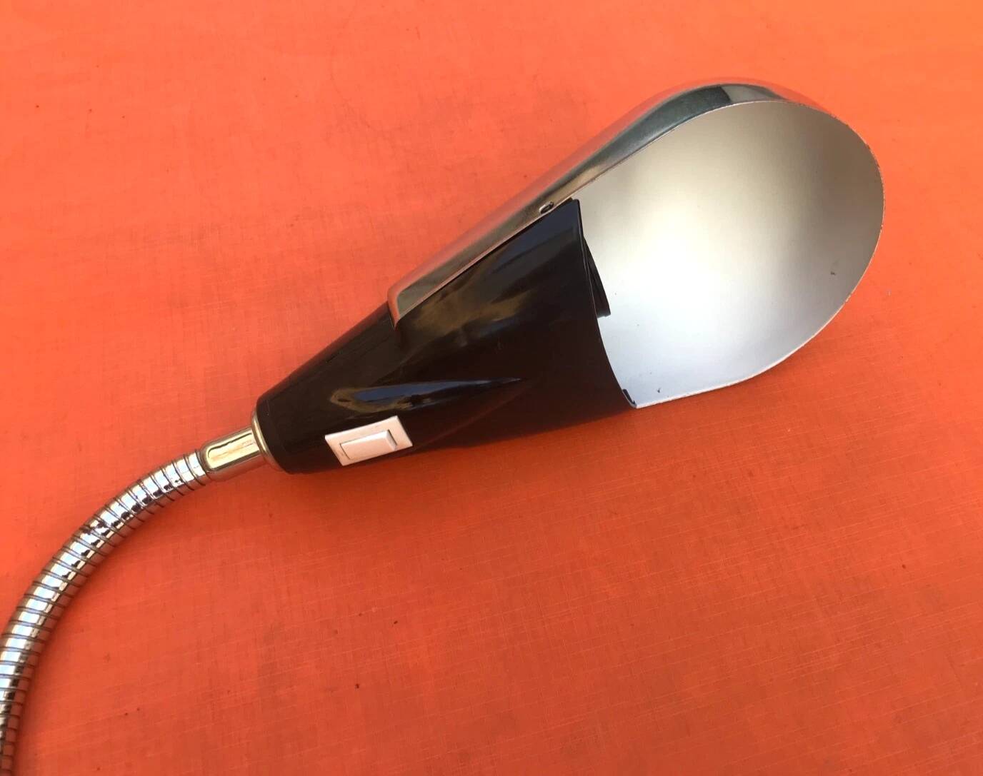 Lampe de bureau italienne dans le style d'Angelo Gaetano Sciolari, années 1970