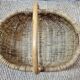 Vintage wicker basket