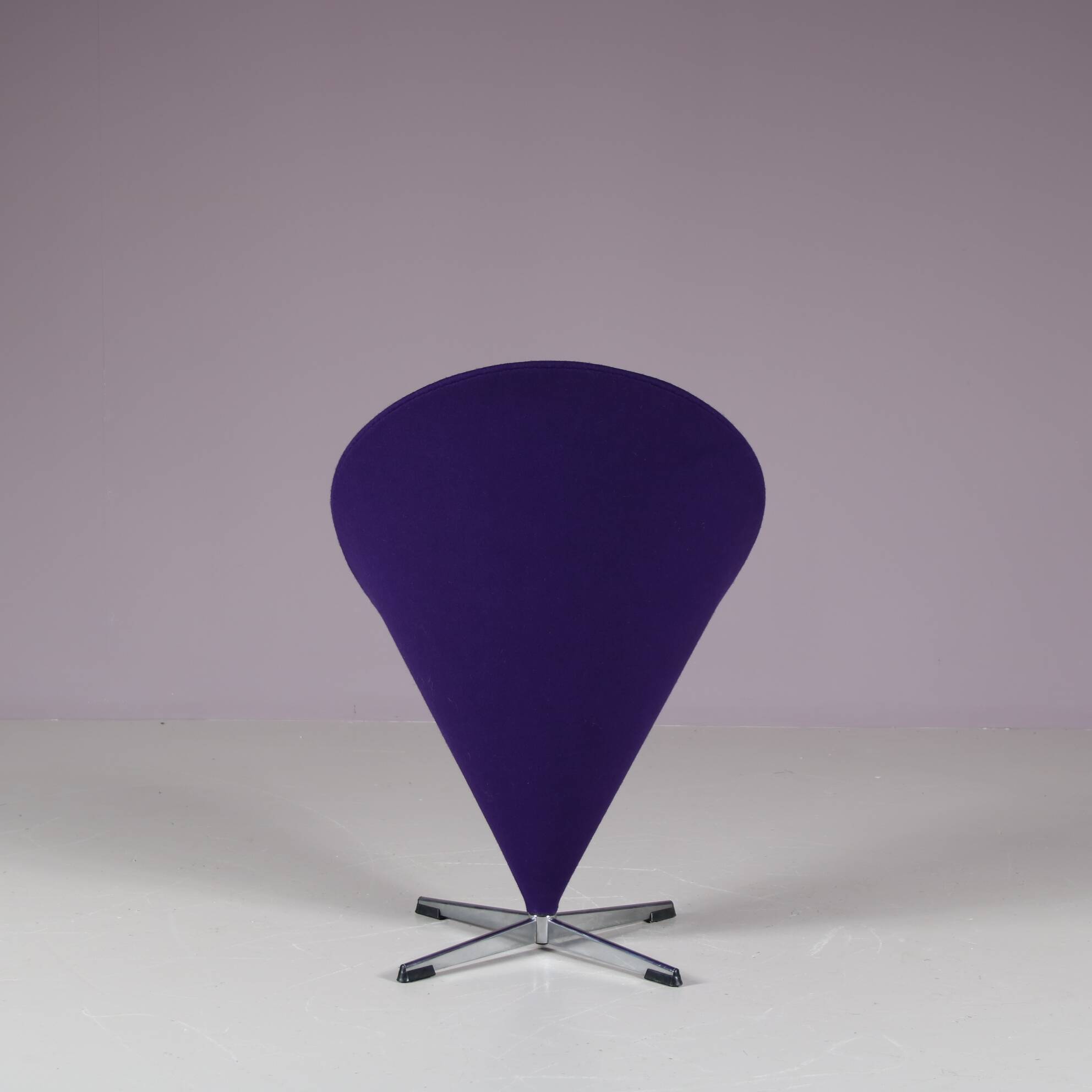1960s “Cone” Chair by Verner Panton for Plus Linje, Denmark