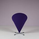 Chaise « Cone » des années 1960 par Verner Panton pour Plus Linje, Danemark