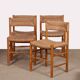 Set of 4 Dordogne model chairs, Sentou edition, 1950.