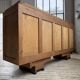 Enfilade storage unit oak Art Deco 1940 Dudouyt